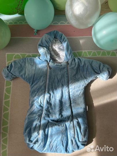 Конверт на выписку для мальчика осень зима