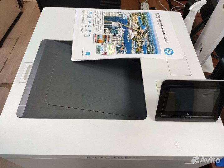 Цветной Принтер А4 Hp lj Enterprise M553x WiFi