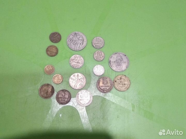 Монеты СССР разные и разных лет.Цена по договору