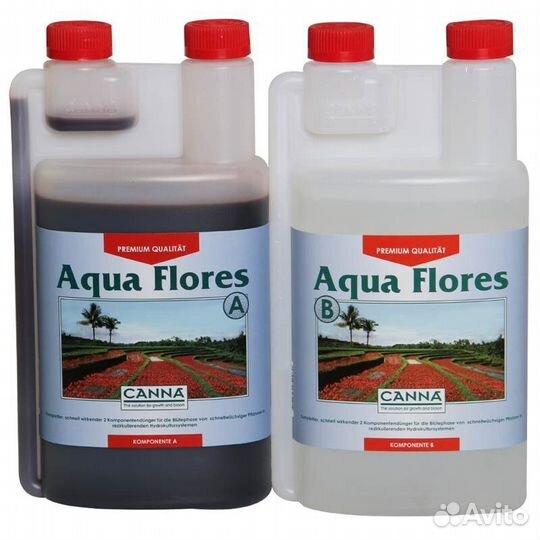 Удобрение canna Aqua Flores A+B 1 л
