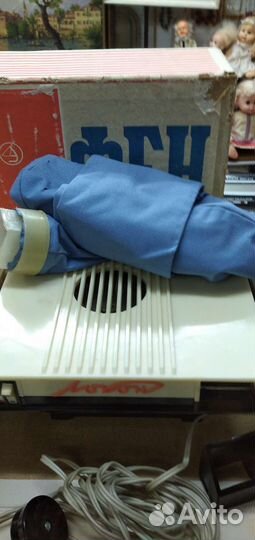 Фен настольный Локон,ссср.Новый