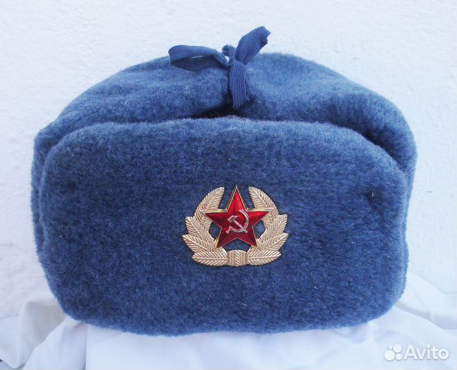 Шапка-ушанка солдатская, вс СССР