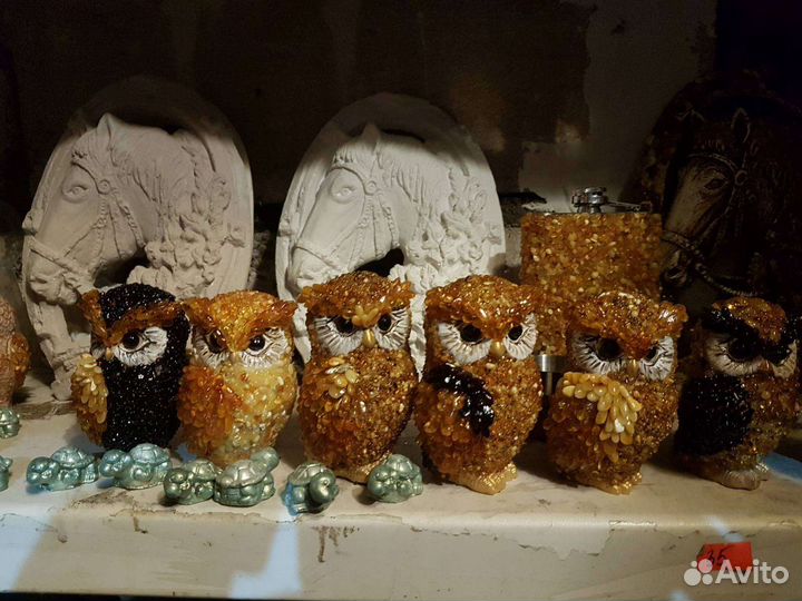 Сувениры с янтарем