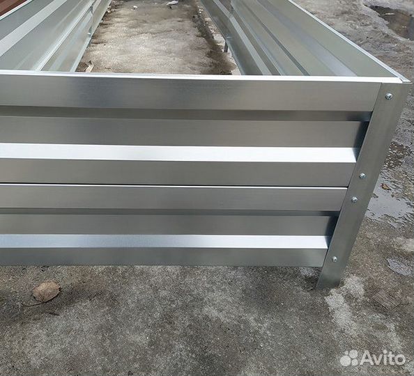 Комплекты оцинкованных грядок в теплицу