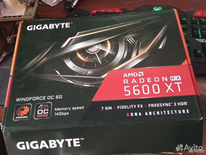 Видеокарта rx5600xt