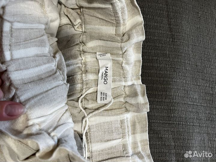 Шорты из льна Mango