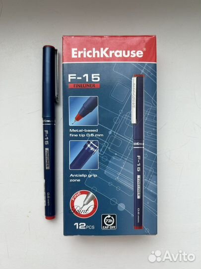 Ручки шариковые и гелевые (красные и другие цвета)