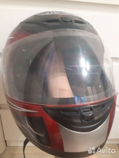 Шлем для мотоцикла скутера пит байка конкорт