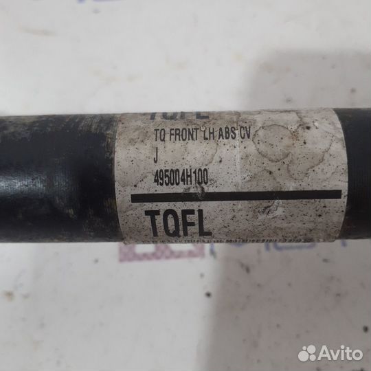 Привод передний левый 4WD hyundai grand starex