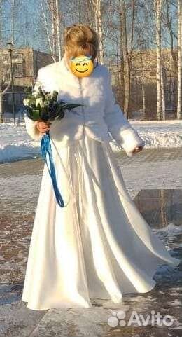Белое платье свадебное