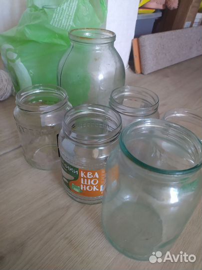 Отдам банки стеклянные