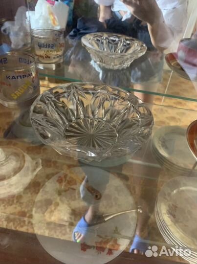 Хрустальная вазочка СССР