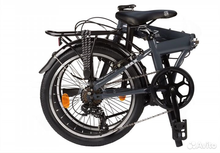 Cкладной велосипед Shulz Max Multi серый