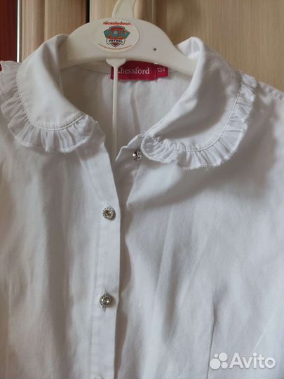 Блуза школьная белая