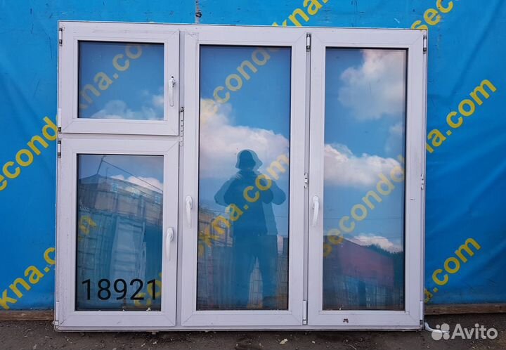 Пластиковое окно Б/У 1460(в)х1760(ш)