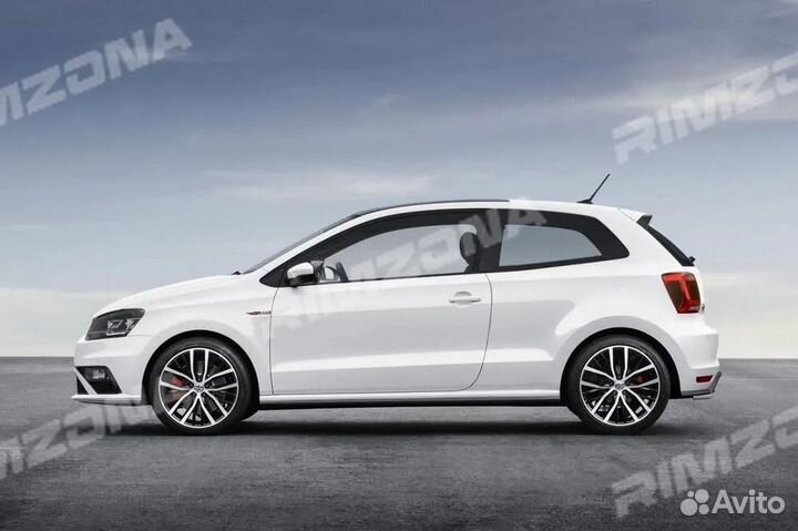 Литой диск в стиле Volkswagen R17 5x100