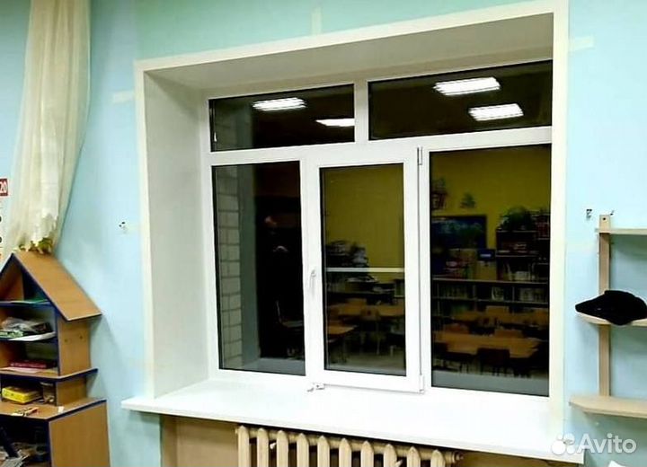 Остекление окон и балконов пвх