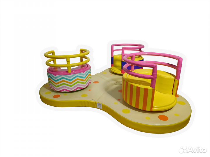 Мягкая карусель для игровой комнаты