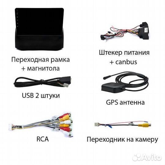 Магнитола Ford Fiesta MK6 2008-2019 4/64GB Android