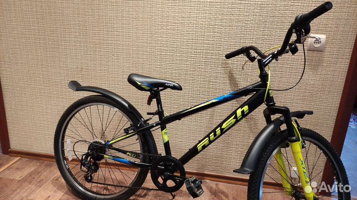 Велосипед 24 6ск.rush hour RX 410