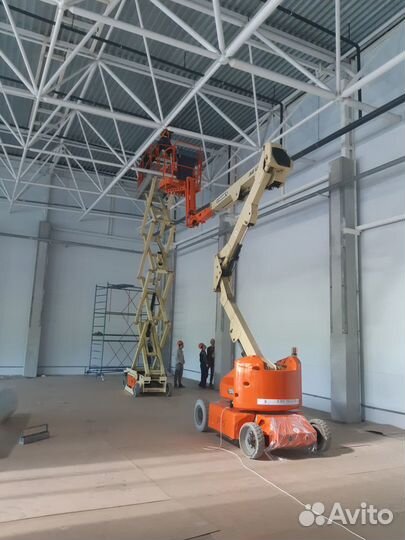 Коленчатый подъемник электрический аренда