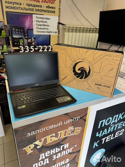 MSI Bravo 15 C7VF ryzen 7/16Gb ddr5/rtx4060-8Gb