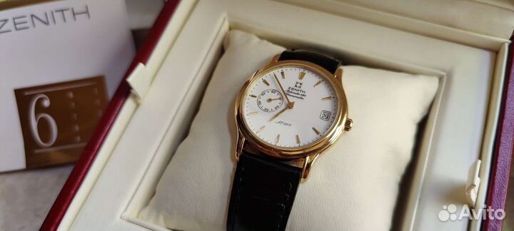 Золотые часы Zenith