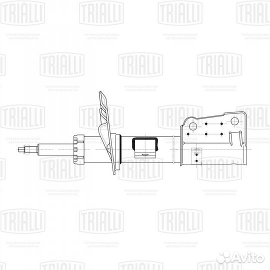 Амортизатор Dodge Journey 08- Fiat Freemont 11- ст