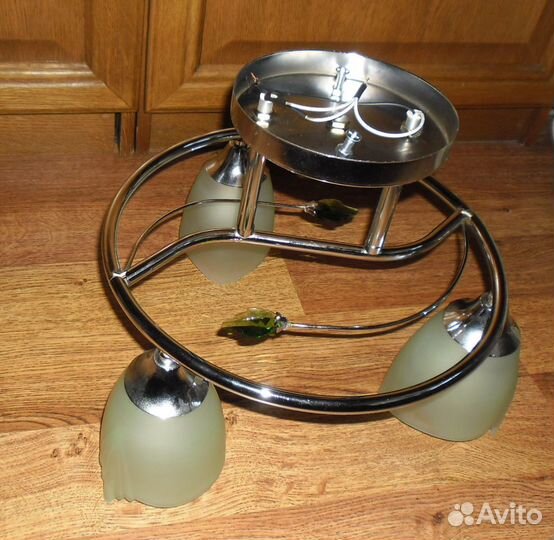 Люстра потолочная 3-ламповая