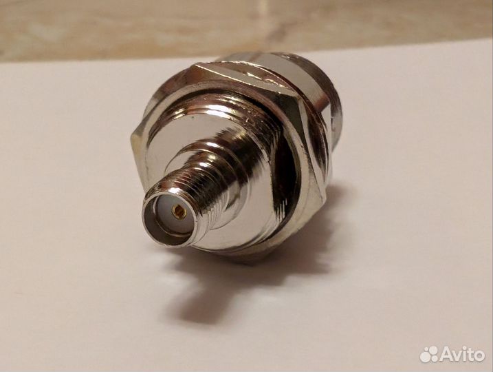 Переходник N (female) - SMA (female)