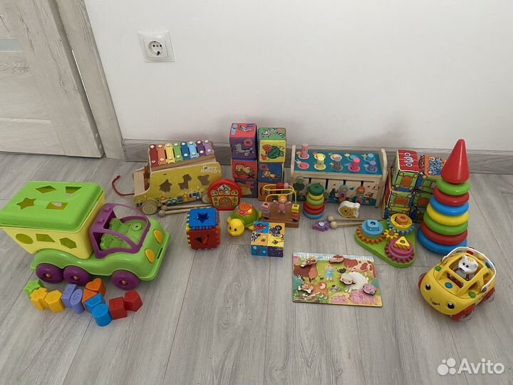 Развивающие игрушки пакетом или по отдельности