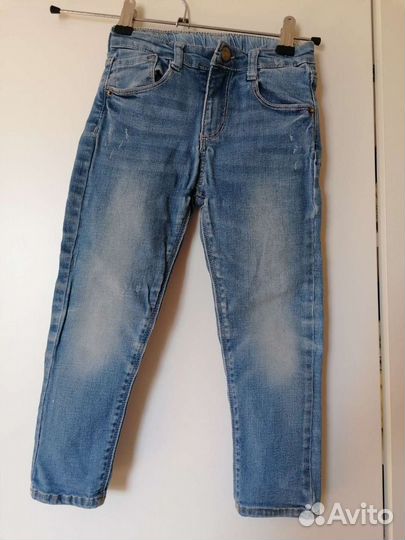 Джинсы на мальчика 110 см