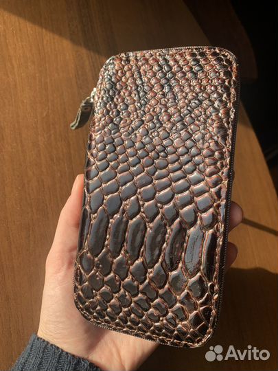 Чехол для телефона натуральная кожа