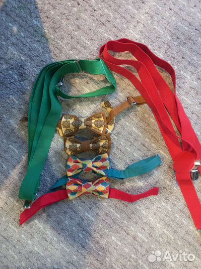 Галстук бабочка для мальчика,подтяжки