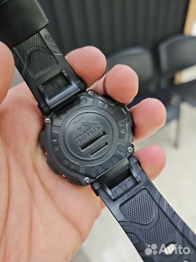 Часы casio PRO trek PRG 40. Чёрный