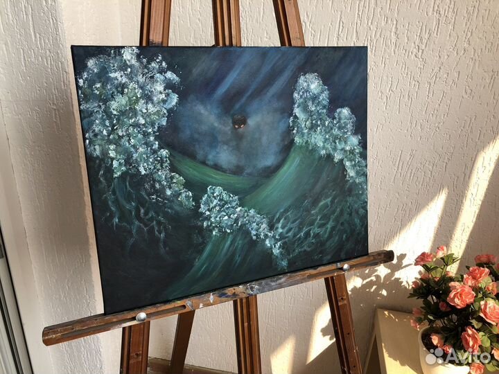 Картина маслом на холсте 40х50см