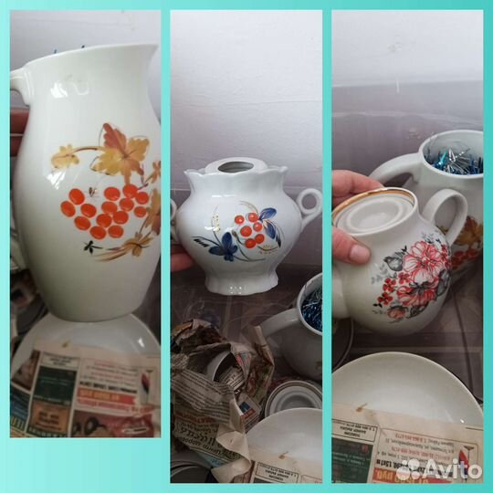 Посуда, сервизы, вазы