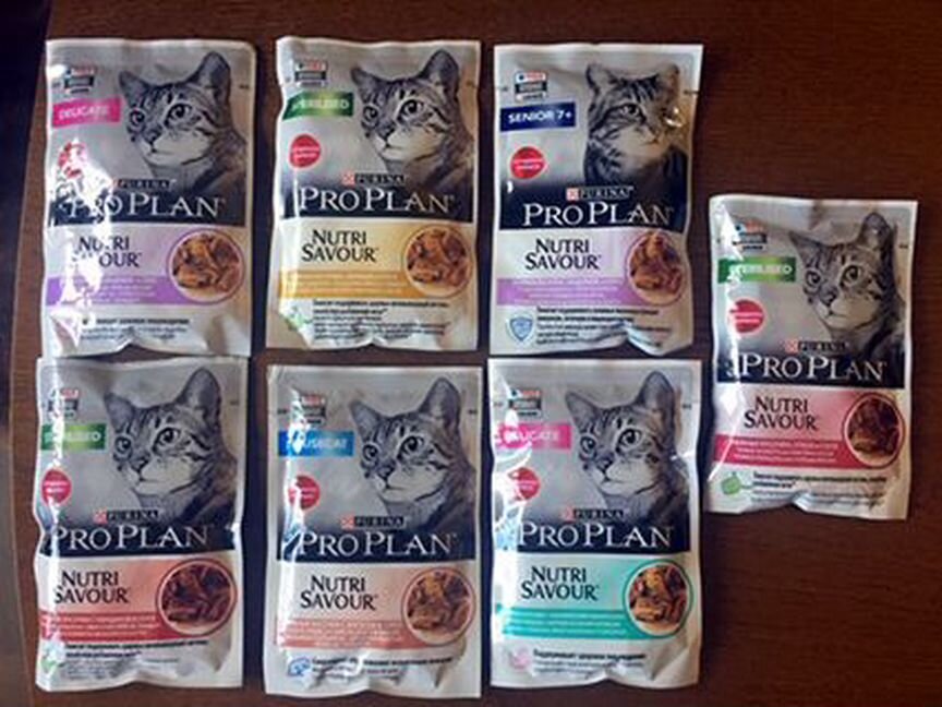 Кошачий корм Purina Pro Plan паучи