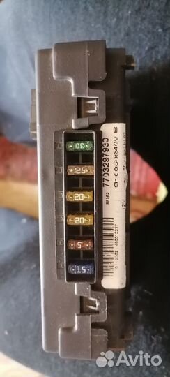 Блок камфорта рено меган 1