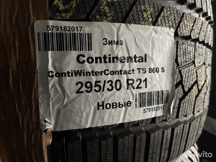 Continental ContiWinterContact TS 860S 295/30 R21