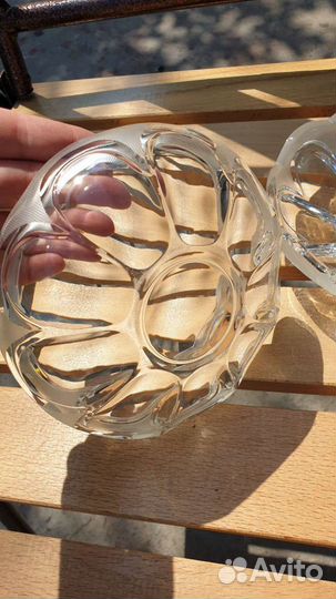 Конфетница вазочка Хрусталь СССР