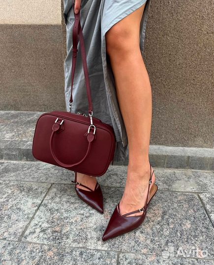Сумка Milbag в винном цвете
