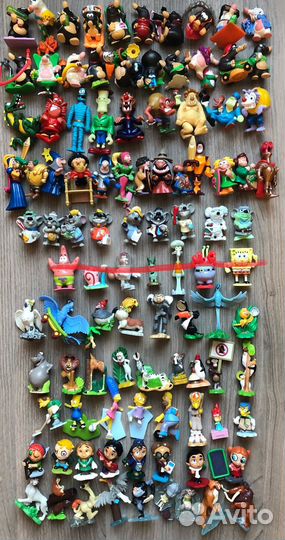 Старые коллекции начала 00-х из киндер-сюрприза