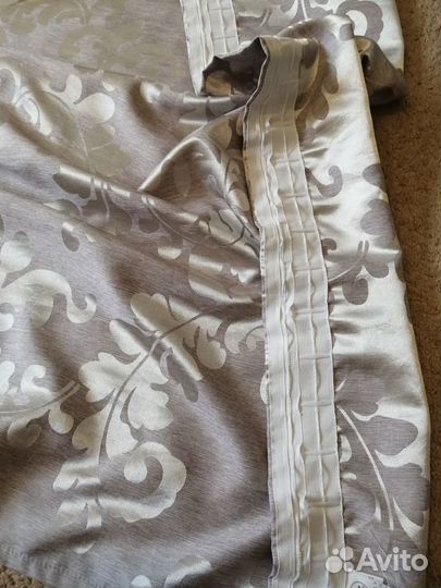 Шторы на ленте со скрытыми петлями