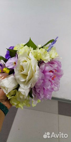 Искусственные цветы. 7 шт. Композиции