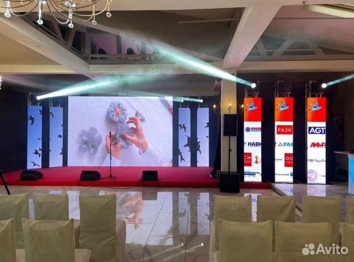 Сценический светодиодный led экран