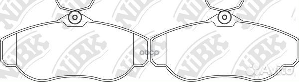 Тормозные колодки дисковые land rover RR PN0295