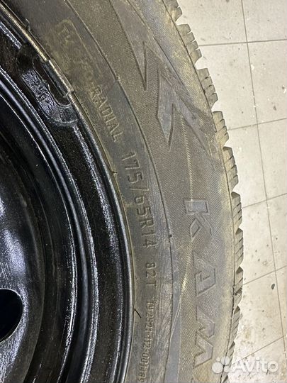 Комплект зимних колес Кама на штампованных дисках