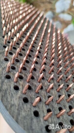 Садху доска с медными гвоздями медная