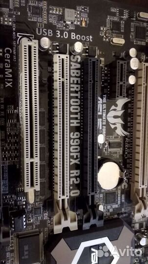 Asus sabertooth 990fx на запчасти/восстановление